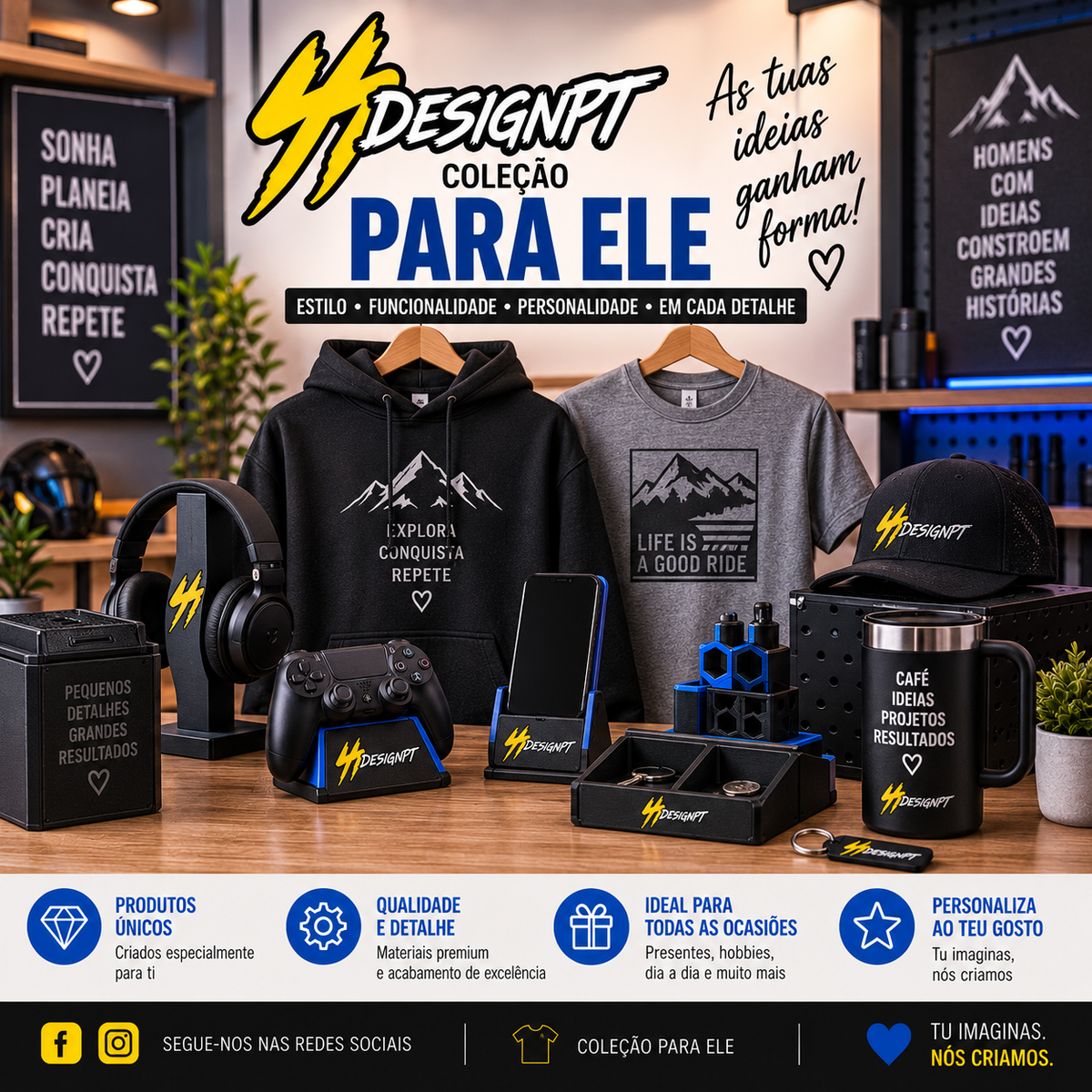Coleção Para Ele SSDesignPT