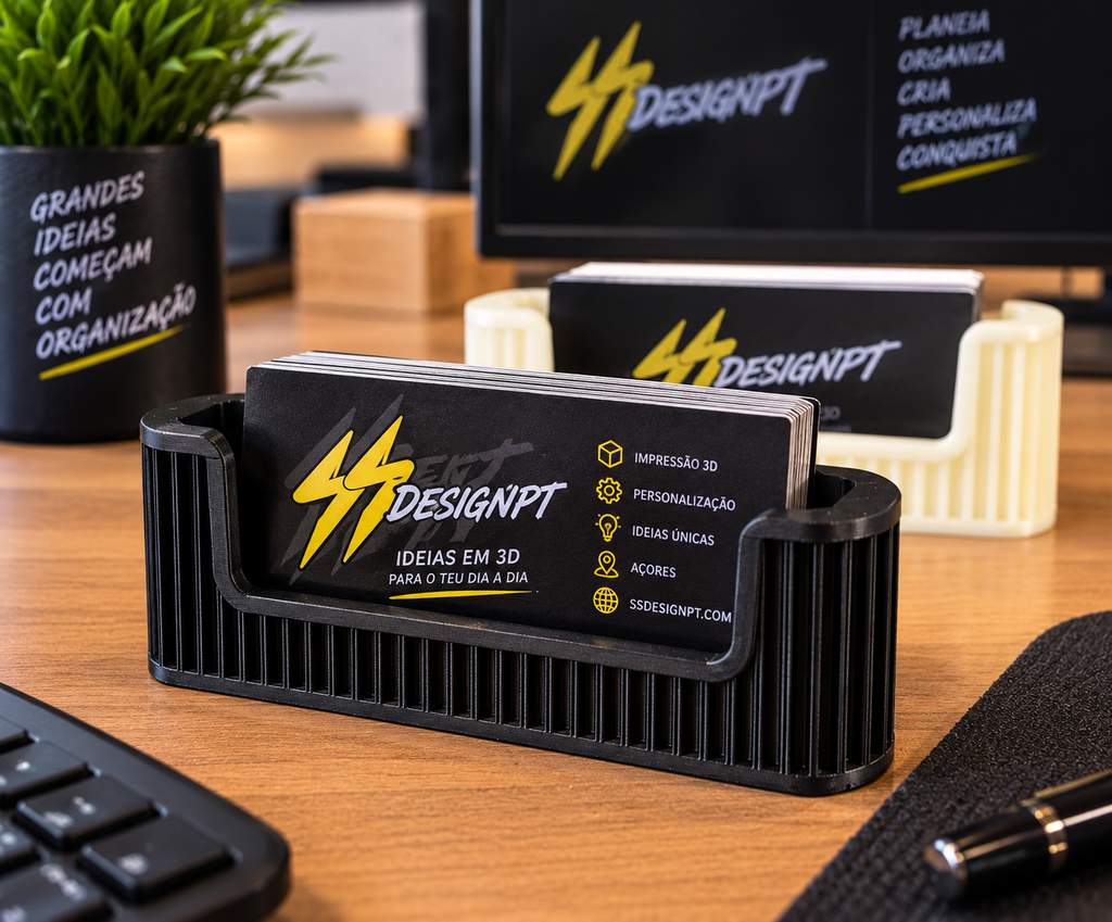 Expositor de cartões de visita de mesa em impressão 3D – SSDesignPT (imagem 2)