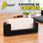 Expositor de Cartões de Visita de Mesa em Impressão 3D – SSDesignPT